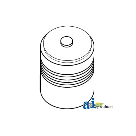 A & I Products Piston, Hydraulic Lift Cylinder 2.6" x2.7" x6.1" A-181983M1